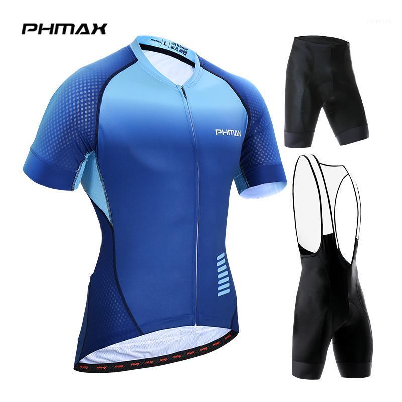 

PHMAX 2020 Pro Summer Cycling Jersey Set Breathable Racing Bicycle Clothing Mountain Bike Cycling Clothes Suit For Men1, Normal cycling set