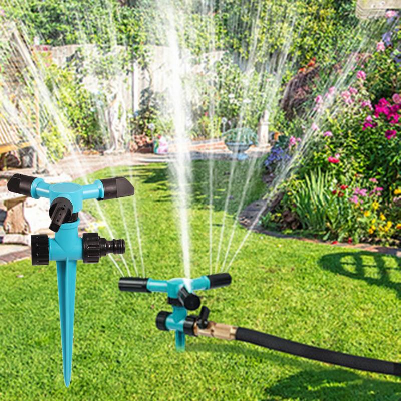 

Garden Water Nozzle Adjustable Rotate Sprinkler Nozzle Watering Head Lawn Water Sprinkler watering & irrigation 1set, As pic