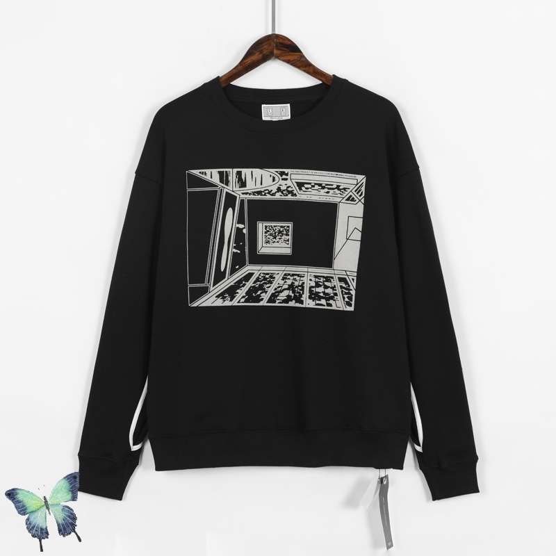 

2021 New Cav Empt Tide Brand Sweatshirt High Quality Cotton Pullover Men Women Fashion Casual Sweatshirts Fast Shipping Bavg, Black
