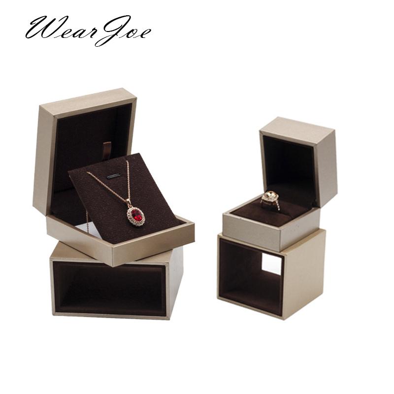 

Jewelry Pouches, Bags Hidden Wedding Ring Gift Box Paper Handbag Lovers Couple Presentation Case Luxury Pendant Necklace Storage