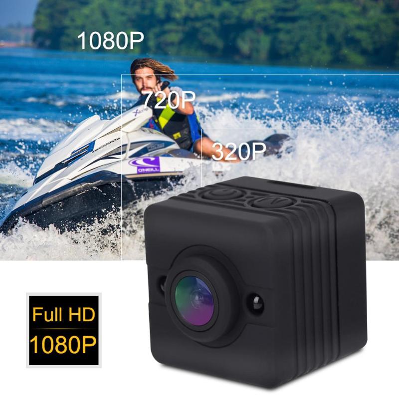 

1080P HD Portable Mini Infrared Waterproof Cube Action Camera Camcorder with Mounts Mini Home HD Camera