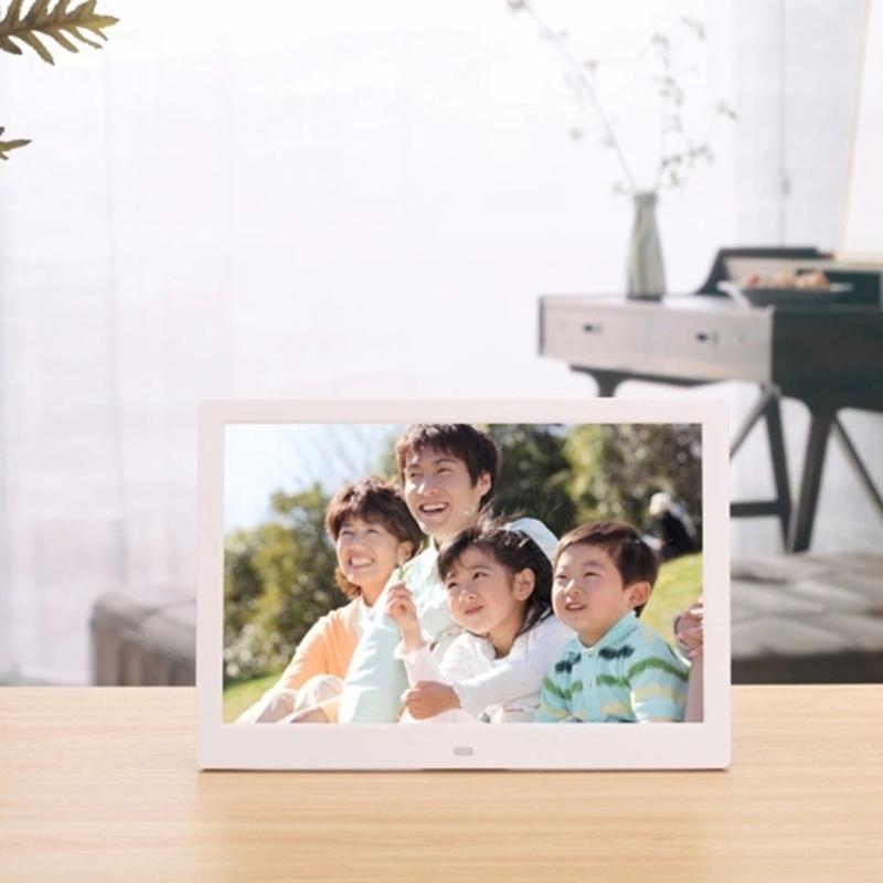 

SJD-1203 12 inch LEDs Digital Photo Frame 1280x800 HD Sn Desktop Display Ie MP4 Video MP3 o Clock Calendar with1