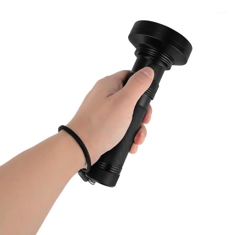 

Aluminum UV Ultra Violet 100 LED Purple FlashlightTorch Light Lamp1