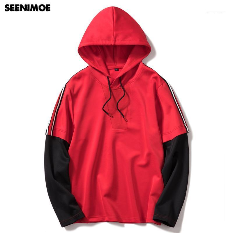 

Seenimoe Autumn sweatshirts 2020 High Street Hoodies Men Full Sleeve EU size Hip Hop Hoodie Mens Casual Streetwear Sweatshirt1, Mh44re