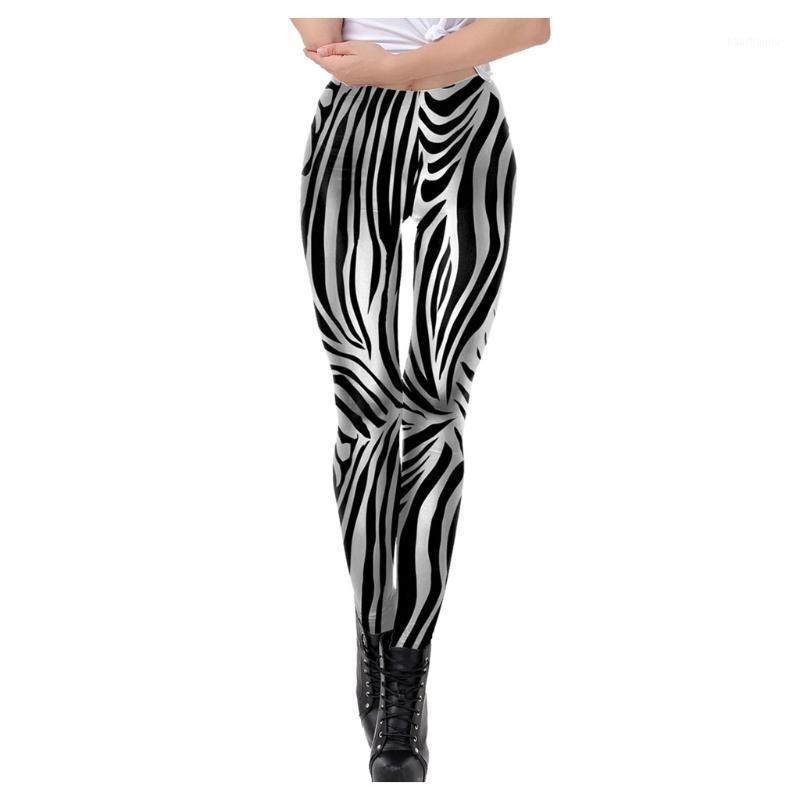 

High Waist Print Yoga Pants Fitness Yoga Leggings Workout Running Leggings Gym Pants Elastic Slim Sports Leggings#J301, Black