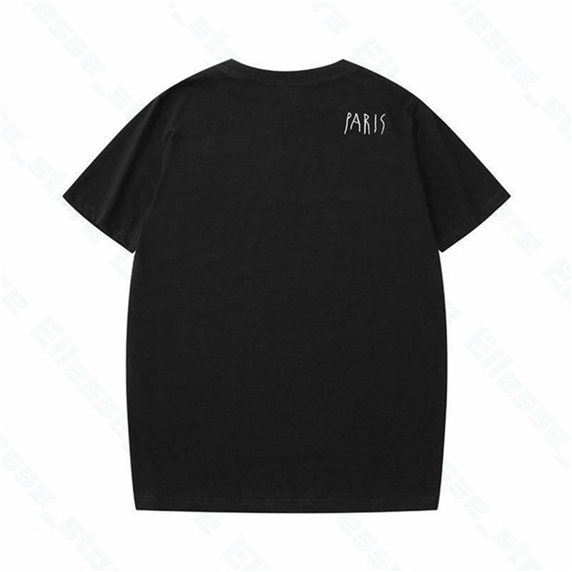2021 Designers Mens Womens T Shirts for Man Paris Fashion T-shirt Top Quality Tees Street Short Sleeve luxurys Tshirts Asian M-XXL
