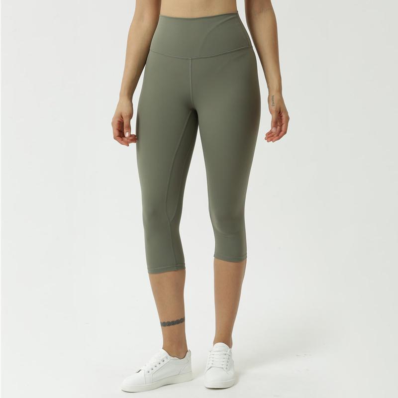 

Sports Pants Women Yoga Tights High Waist Gym Fitness Leggings Workout Breathable Cropped Athletic Pants for Running Ladies Flex, Black