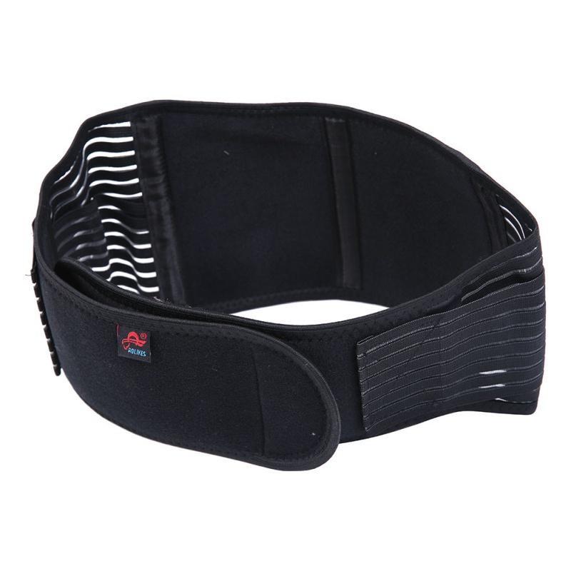 

11 Tourmaline Products Self-heating Magnetic Waist Back Support Brace Belt Lumbar Warm Protector Posture Corrector Abdomen 2021, Black