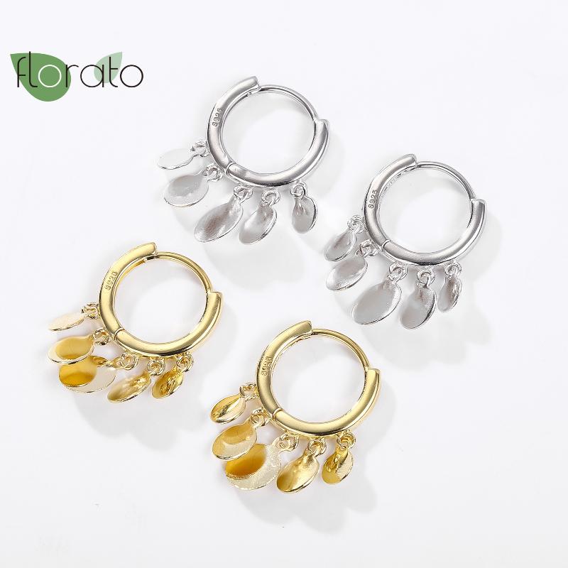 

925 Sterling Silver Hoop Earrings for Women Small Hoop Earrings Circle Round Huggie Ear Ring Ear Bone Buckle