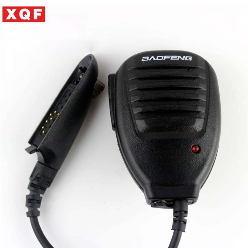 

XQF LED BAOFENG Speaker MIC Microphone Waterproof for BF-A58 BF-9700 Two Way Radio