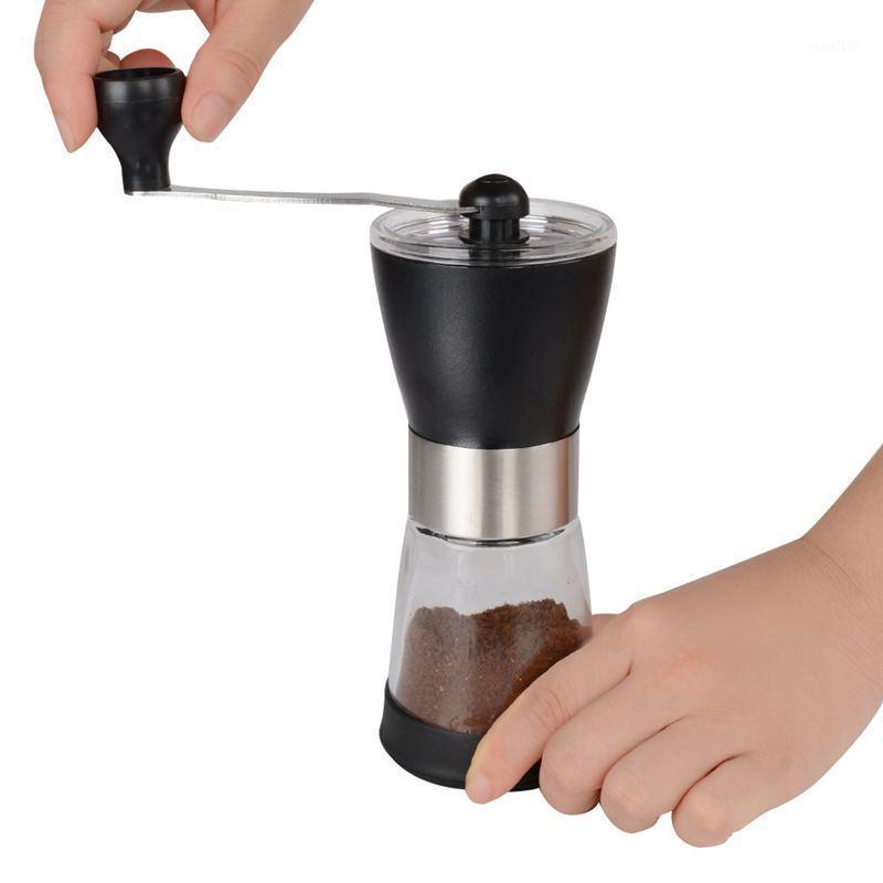 

Manual Coffee Grinder, Ceramic Coffee Mill, Adjustable Grind, Glass Jar, Built To Last, Top Rated1
