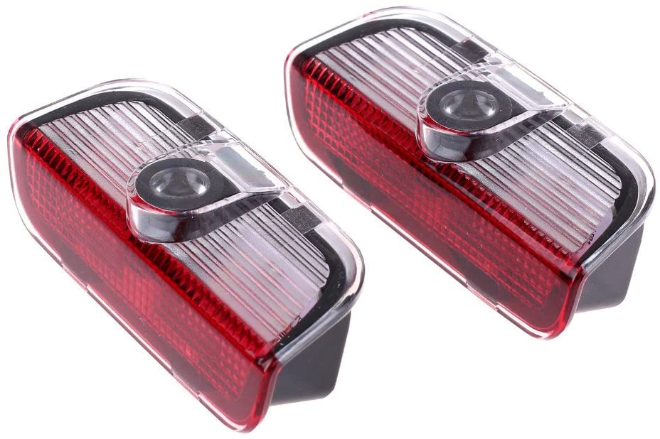 4 pièces porte de voiture bienvenue porjecteurs pour VW LED Logo Projection emblème feux de marchepied pour CC Scirocco Golf 5 6 7 Jetta MK5 MK6