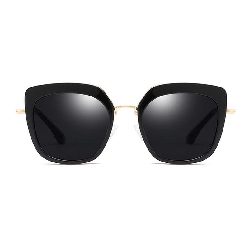 

Sunglasses Oversized Square Women 2021 Fashion Flat Top Red Black Clear Lens One Piece Men Gafas Shade Mirror UV400