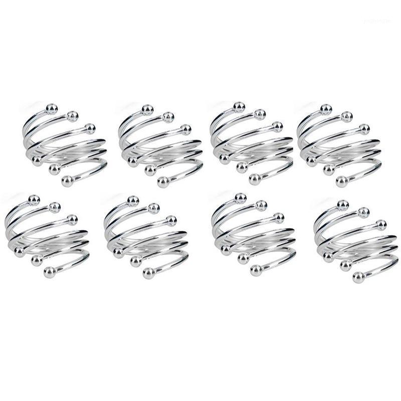 

8 Pcs Napkin Rings Dinner Table Napkin Holders Rings Wedding Party Holders Banquet Festival Decor1