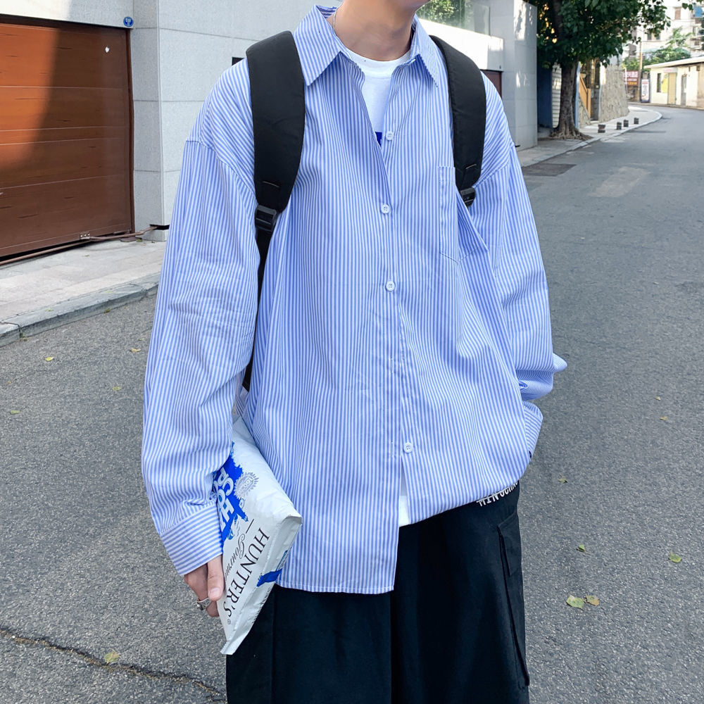 

Long 2021 New Spring and Fresh Autumn Flower Shirt Size -5xl Wild Fashion Youth Male Campus XV13, Black