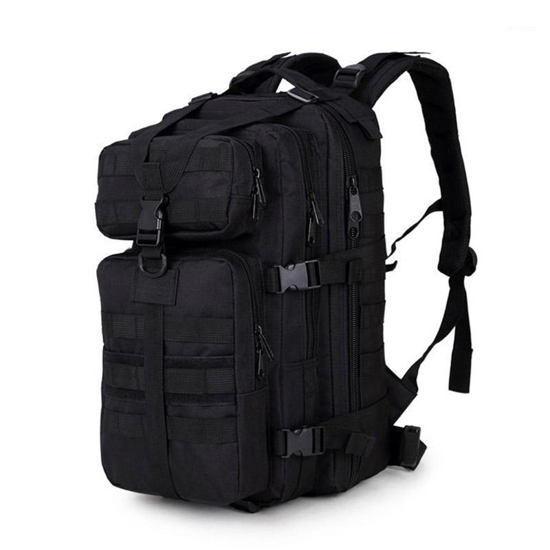 

35L 3P Tactical Assault Pack Backpack Molle Waterproof Bug Out Bag Small Rucksack for Outdoor Hiking Camping Hunting1, Black