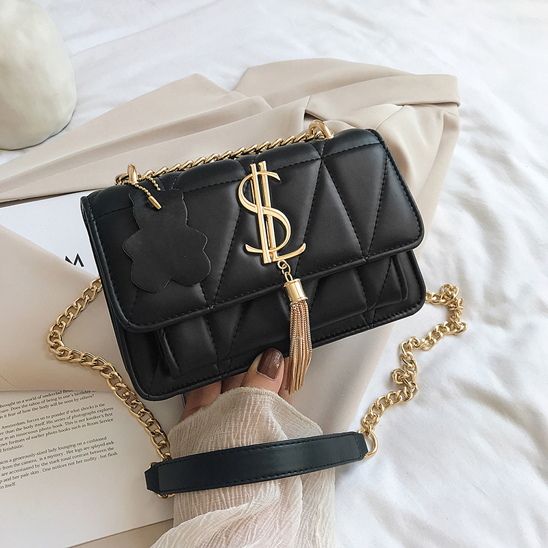 

HBP Luxury Handbags Women Bags Designer Women Leather Handbags Sac A Main Tassel Crossbody Bags for Women Shoulder Bag Chains New, Blue