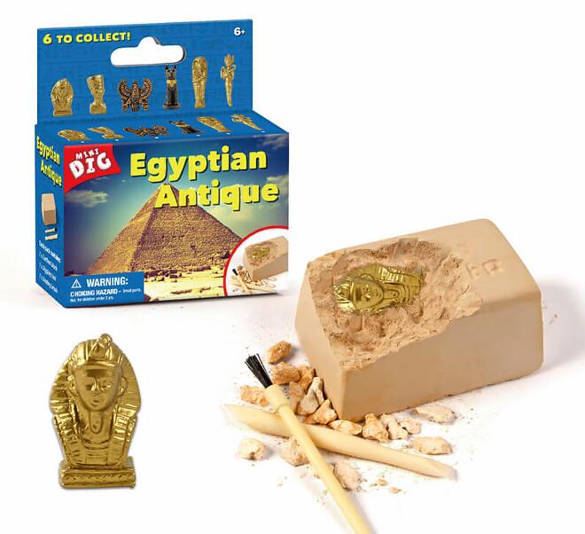 

Children's toys Student DIY archeological toy dinosaur excavation archeological excavation toy Egypt wisdom pyramid birthday present, D-7176