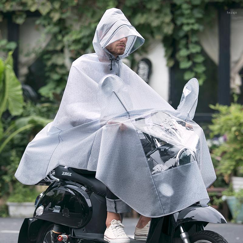 

Transparent Bicycle Raincoat Men Motorcycle Poncho Waterproof Raincoat Poncho Impermeable Ropa Para Lluvia Rain Cover BA60YY1