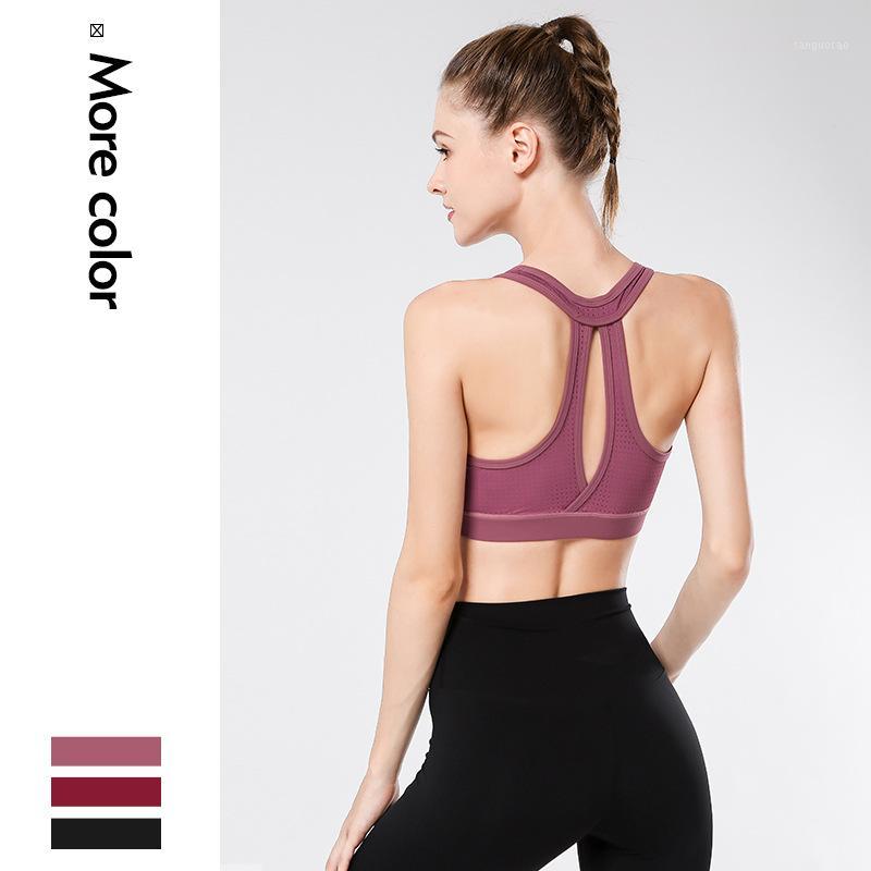 

Women Sports Bra Sexy Mesh Brathable Sports Top Push Up Female Gym Fitness Underwear Female Seamless Running Yoga Bra1, Daifen