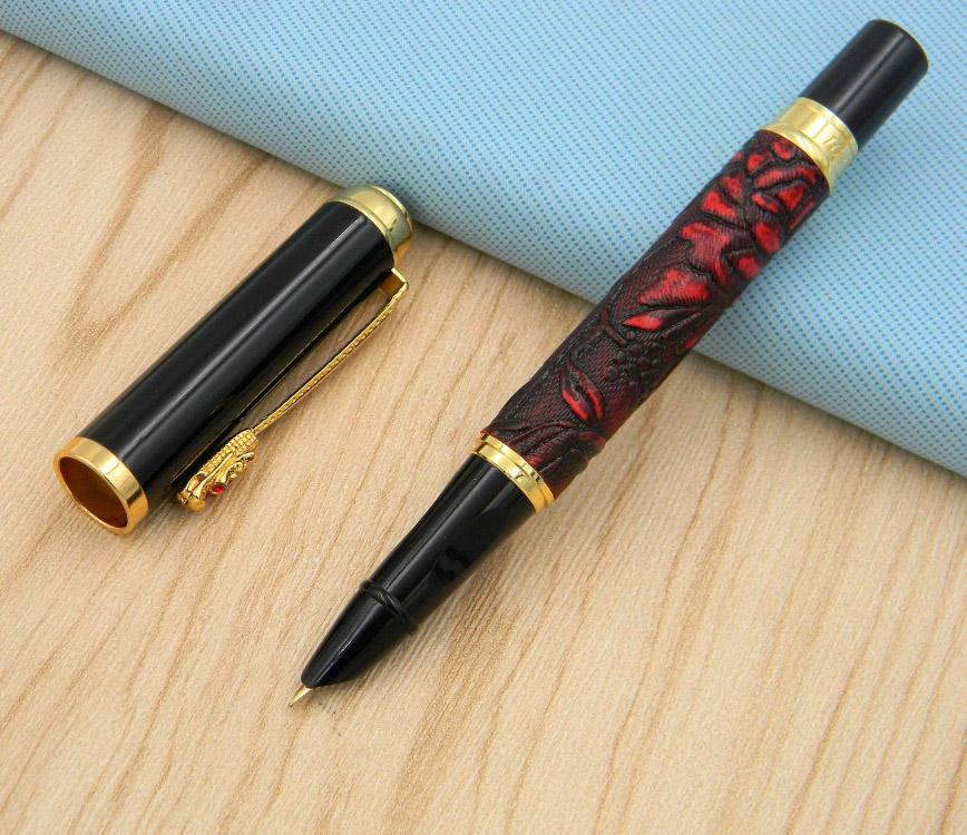 

Leather grape Red wine Finance Special details Medium Nib Fountain Pen
