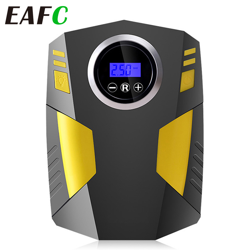 

120W Car Portable Air Copressor Pump Digital Tire Inflator 150 PSI Auto Air Pump for Car Motorcycle LED Light Tire