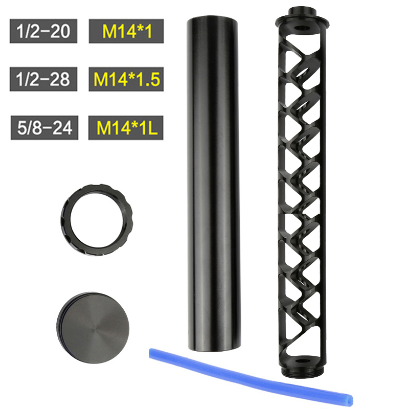 12 Inch Fuel Filter Spiral 1/2-20 1/2-28 5/8-24 M14X1/1.5/1L M24X1.5 M15X1 Single Core Aluminum Trap Solvent For NAPA 4003 WIX 24003-image-749856556