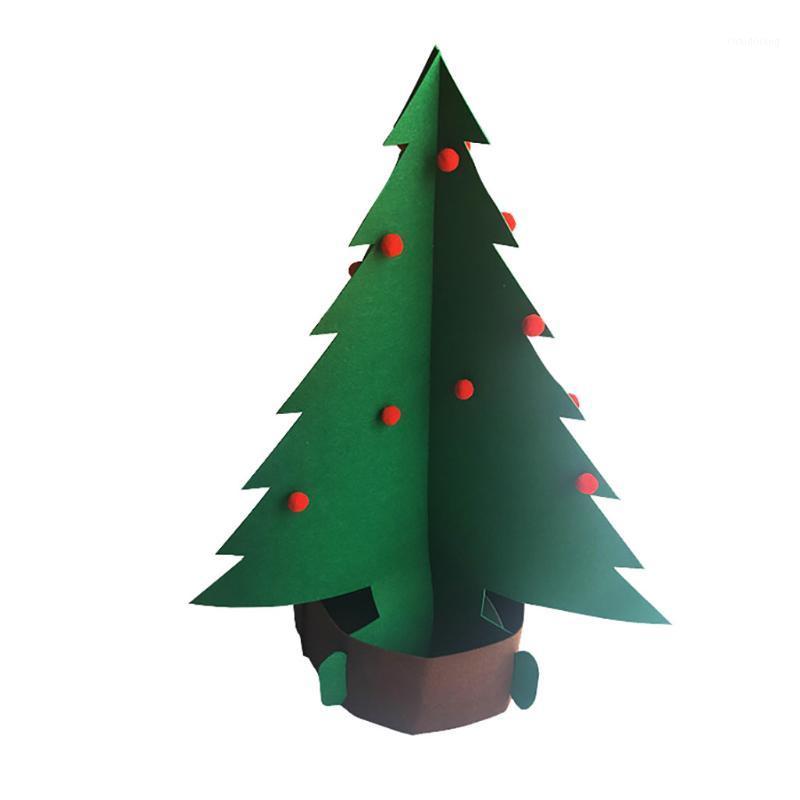 

DIY -Felt Christmas Tree Artificial Tree Ornament Top Quality Xmas Decoration 2020 Door Wall Hanging Decoration New Year Gifts1