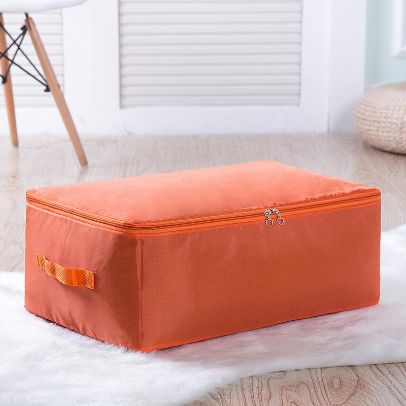 

Oxford Clothing Storage Box Bedding Item Packing Bag Clothes Organizer Durable Quilt Box Zipper Dirty Clothes Collecting Case