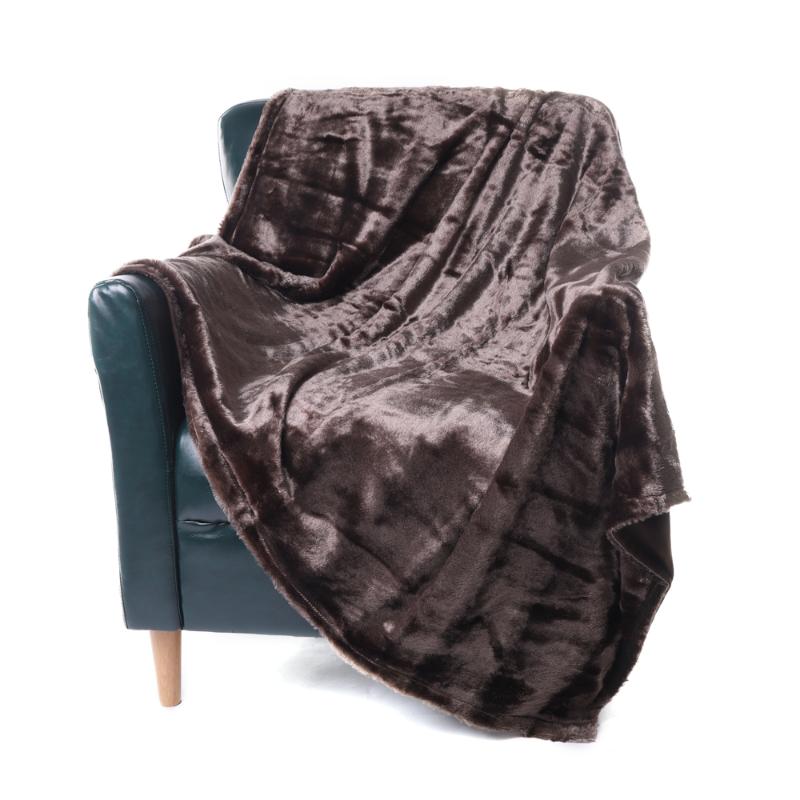 

Battilo Luxury Super Soft Faux Fur Fleece Throw Blanket Cozy Fluffy Warm Decorative Throw for Couch, 51"x67