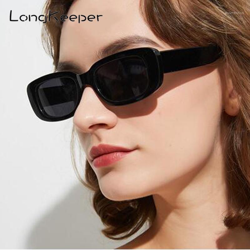 

LongKeeper Small Rectangle Sunglasses Women Men Vintage Designer Leopard Sun Glasses Shades for Woman UV400 Sexy Eyewear Oculos1