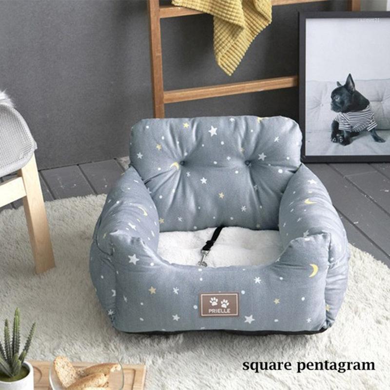 

Dog Car Seats Bed for Small Medium Dogs Travel Front Back Seat Indoor Use Pet Car Carrier Bed Cover Removable1