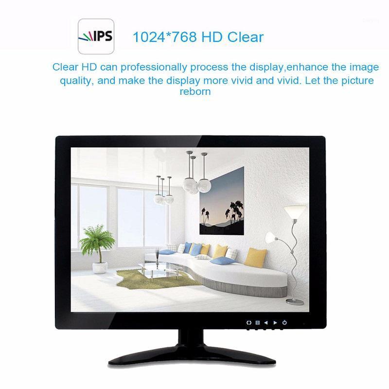 

IMPORX 13 inch TFT LCD Monitor 720P with VGA AV BNC USB for PC CCTV Security Camera Portable PS4 Computer Game Monitor1