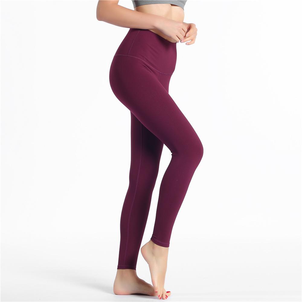 

lu vfu Fitness Athletic Solid Yoga Pants leggings yogaworld womens girls yoga Outfits Ladies Sports women pants workout fitness XS-XXL, [as pic] no.21