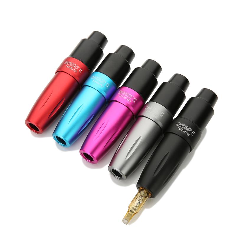 

Newest Rocket II Motor Professional Tattoo Machine Aluminum Alloy Tattoo Pen Permanent Makeup Pen for Eyebrow Eyeliner