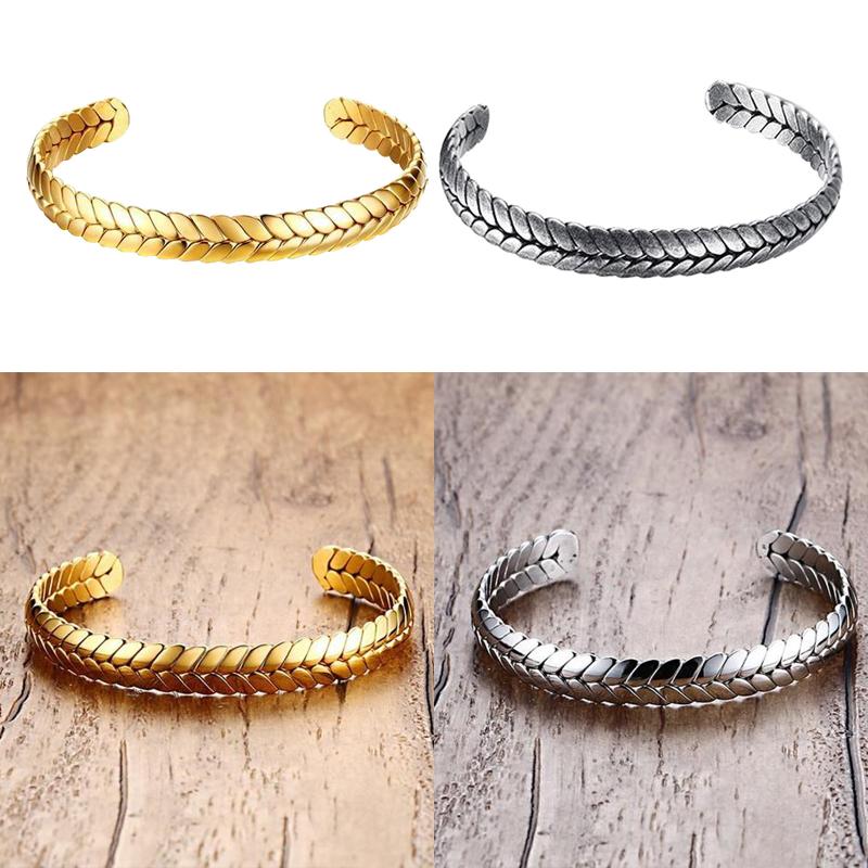 

Beautiful Bracelet Wristband Present with Wheat Ear Pattern for Women Girls