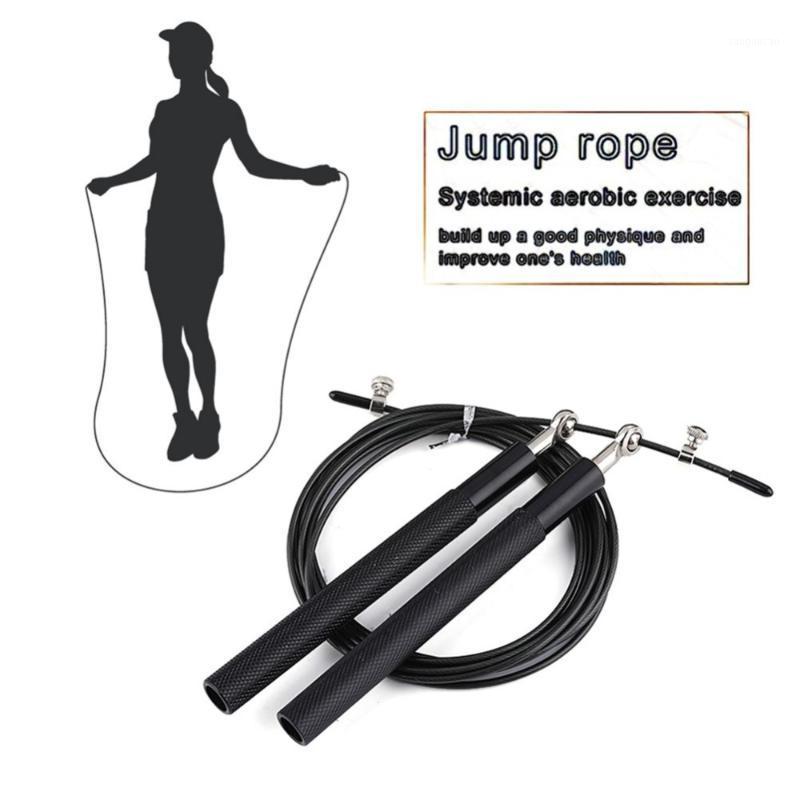 

Jumping Boxing Skipping High Speed Jump Rope Aerobic Steel Wire Skip Rope Sport Fitness Workout Adjustable1