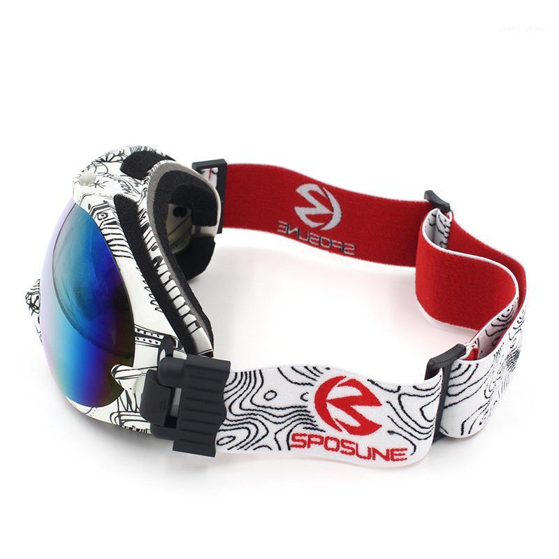 

Double Lens Anti-fog Ski Goggles Men Women Snow Skiing Glasses Boys Girls Ski Googles Eyewear gafas Equipment Snowboard Goggles1