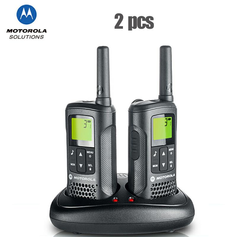 

Motorola T60 Walkie Talkie Met 20 Kanalen 6Km Afstand Outdoor Walkie Talkie Ondersteuning Batterij & Ni-Mh Batterij