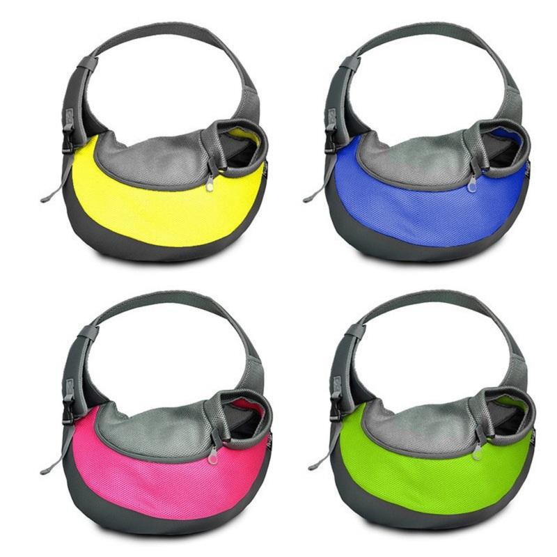 

New Pet Dog Carrier Backpack Cat Puppy Small Animal Breathable Mesh Carrier Sling Front Mesh Travel Tote Shoulder Bag