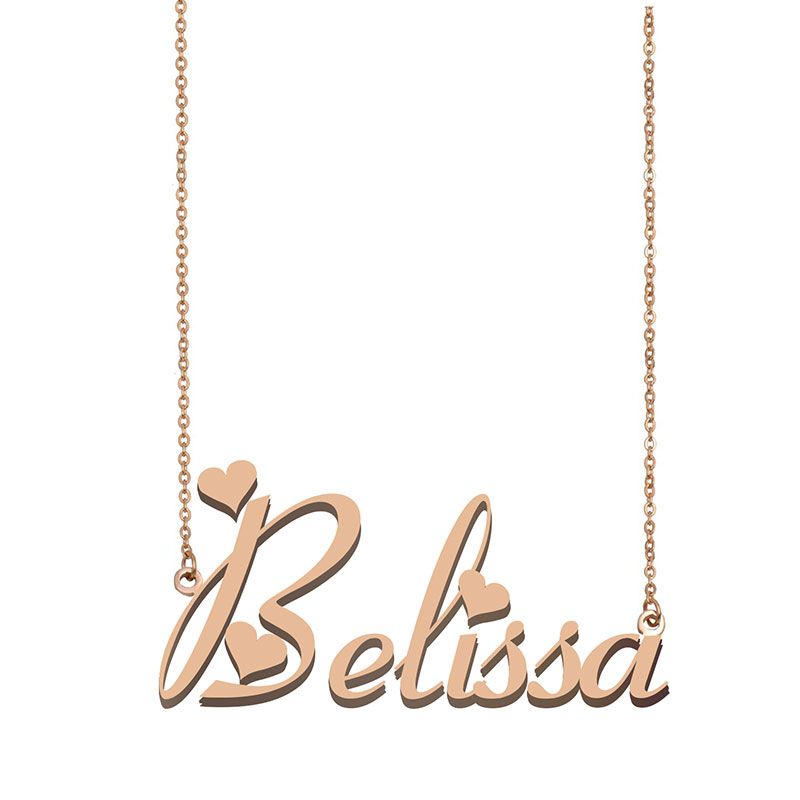 Belissa Custom Name Necklace Personalized Pendant for Men Boys Birthday Gift Best Friends Jewelry 18k Gold Plated Stainless Steel-image-601535905