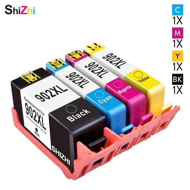 

SHIZHI 902XL 902 Ink Cartridges High Yield Compatible with Officejet Pro 6950 6958 6960 6962 6968 6975 6978 6979 printers