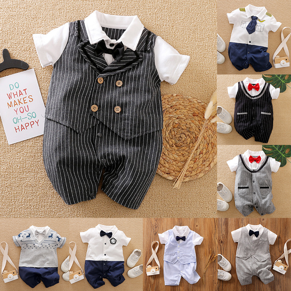 baby boy suit onesie