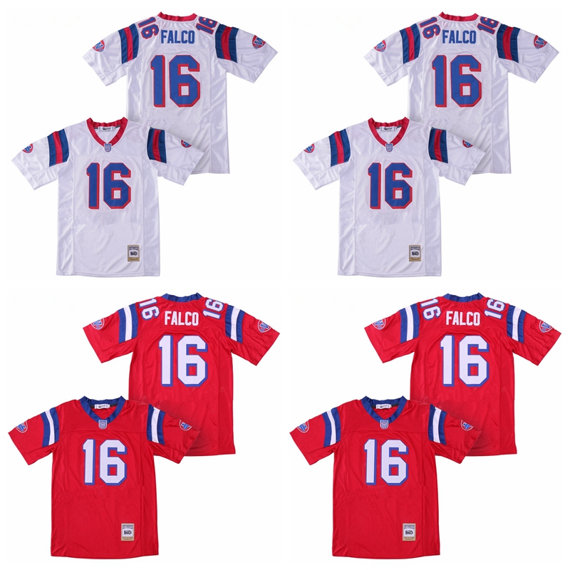 

The Replacements Washington Sentinels Film 16 Shane Falco Movie Football Jersey Breathable Pure Cotton Stitched Team Orange White Color Men, Black