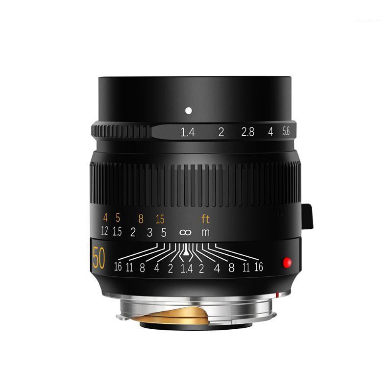 

TTArtisan 50mm F1.4 ASPH Full Frame Manual Focus Camera Lenses for Leica M-Mount Cameras Like Leica M-M M240 M3 M6 M7 M8 M9 M9p1