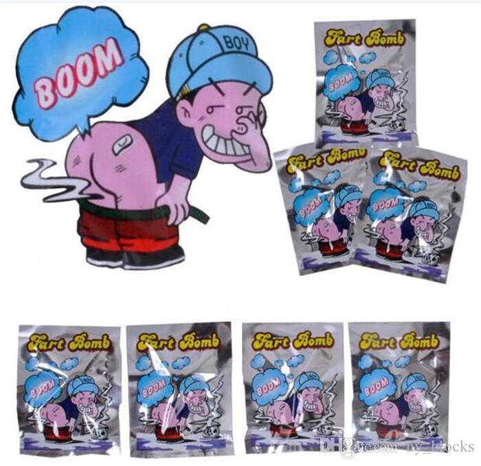 

Fart Bomb Bags Novelty Stink Bomb Smelly Funny Gags April Fools'Day Practical Jokes Gadget Prank Gag Gift