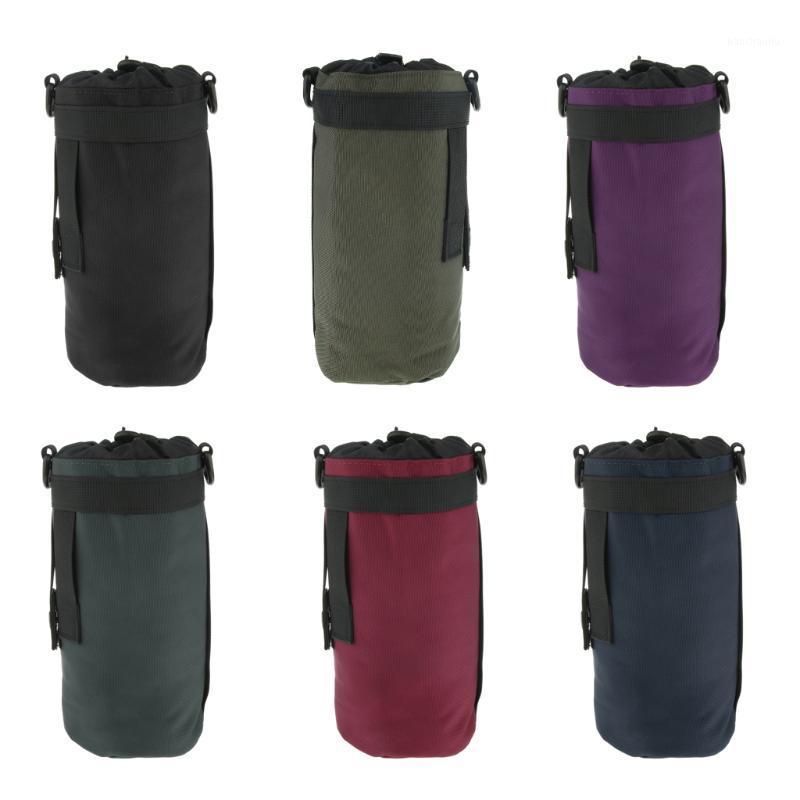 

Water Bottle Carrier Holder Bag Case Pouch Cover for 1.5L with Adjustable Shoulder Strap for Cycling Hunting Fishing1, Purple