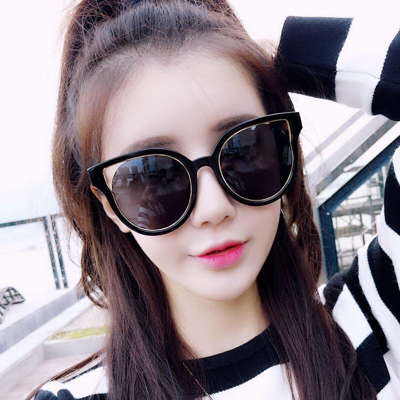 

2020 new fashion round ladies sunglasses classic retro brand design UV400 men's sunglasses popular driving glasses goggles