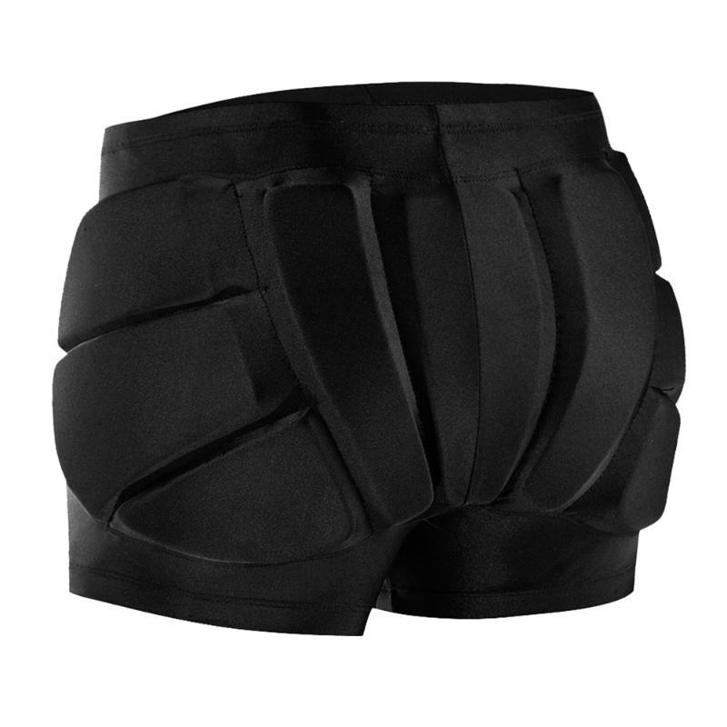 

Kids Protective Padded Shorts Outdoor Sports Skiing Skating Snowboarding Shorts Skating Skiing Snowboard Hip Protection, Black