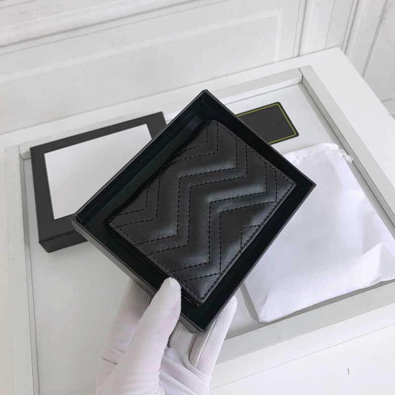 

7 Luxury Designer Wallet Case Top Quality Fashion Women Coin Purse Pouch Quilted Leather Woman Mini Short Wallets Main Credit Card Holder